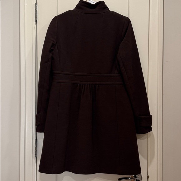 J. Crew Burgundy Wool Coat - Picture 6 of 6